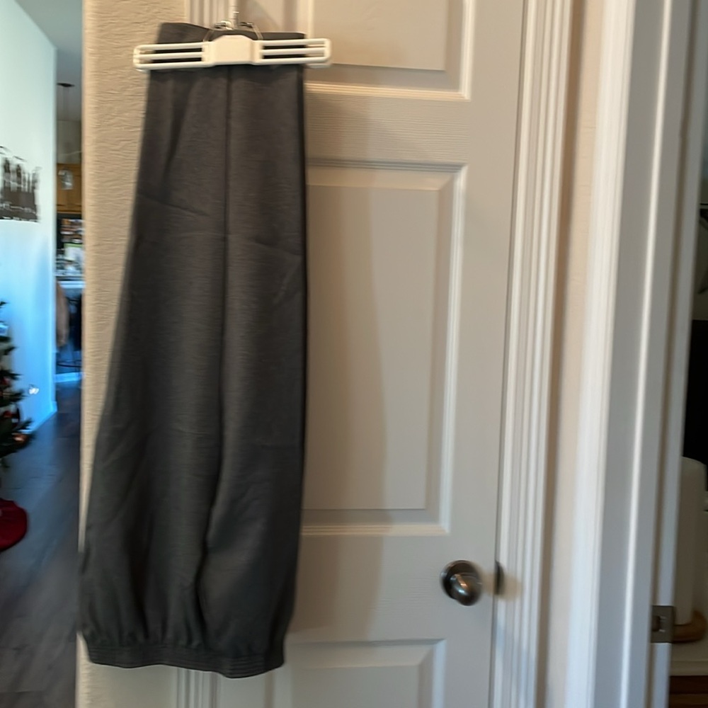 Bobbie Brooks Gray Polyester Elastic Waist Pants 16